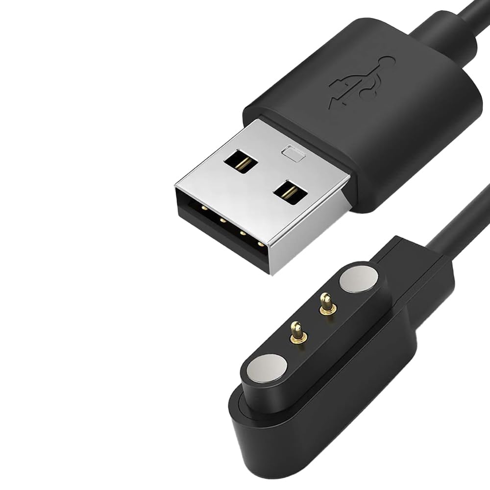 HUMBLE USB Magnetic Charging Cable for Noise ColorFit Pulse 2 Max/ QUAD CALL/ TWIST/ ColorFit Pro 4/ Pro 4 Alpha/ Pro 4 Max/ ColorFit Pulse/ Pulse Grand/ Pulse 3/ ColorFit Ultra/ Ultra 3/ Pulse Buzz