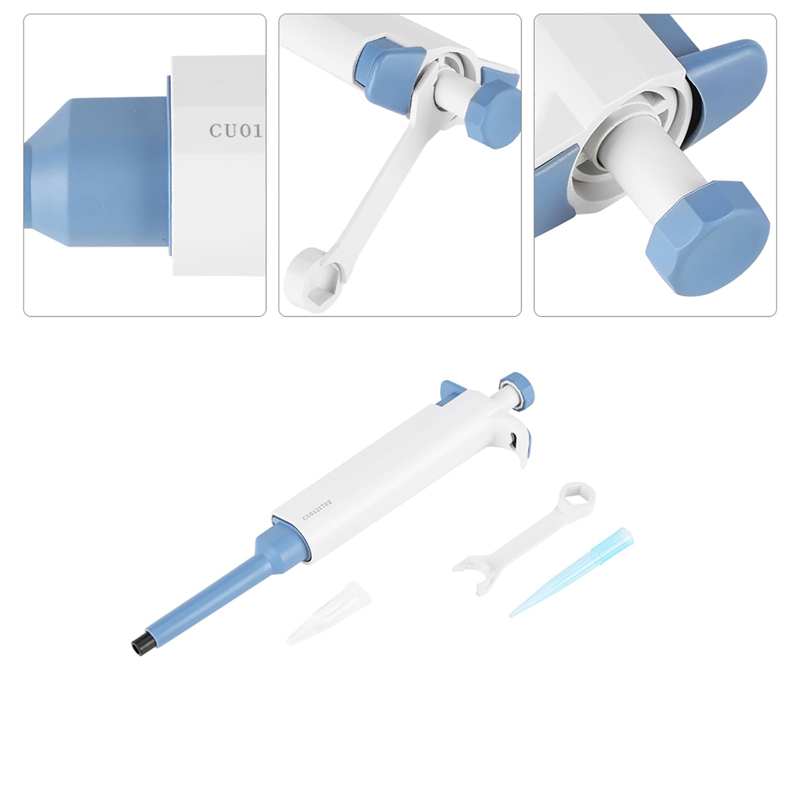 Mikropipette, Einkanalige, Verstellbare Manuelle Pipette, Pipette, 20–200 Ul, Mikropipette, Vollpipettiert für Andere Laborventile