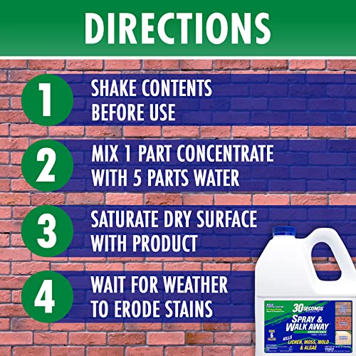 30 Seconds 1GSAWA Mold And Mildew Stain Remover Concentrate thumb #3