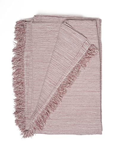 Couvre-lit polyvalent : Plaid Sofa, Couverture Foulard, couvre-lit, Foulard pour canapés en coton et autres fibres Finition de qualité fabriquée en Espagne. (grenat JASP., 180 x 260 cm) Cover