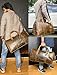Leather Duffle Bag for Men - Full Grain Leather Travel Bag - TSA Approved Carry On Weekender Overnight Duffel Bag (Brown, 20 inch)
