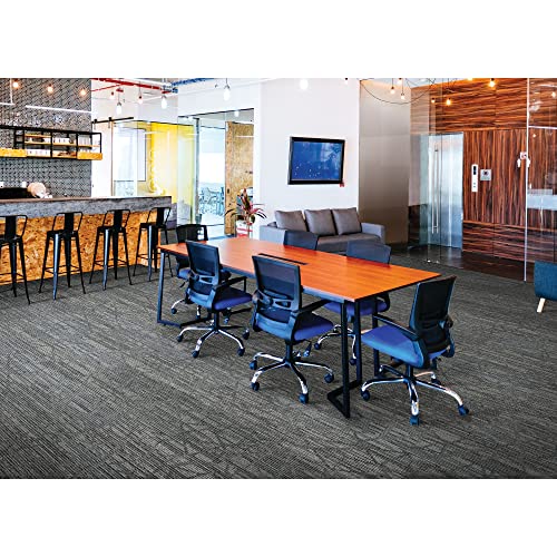 Image of Mohawk Advance 36 inch x 12 inch Berber (Loop pile), 0.11 inch Pile Height, Carpet Tile, PET Fiber, Cross Walk Color, (24 Tiles), (72 sqft /carton)