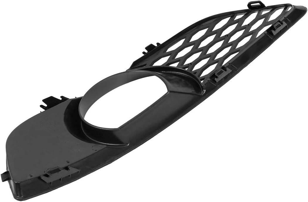 X AUTOHAUX Car Front Bumper Right Side Fog Light Grille Lamp Cover 4L0807676C for Audi Q7 Sportback 2010-2015