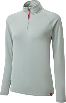 Gill Womens Long Sleeve UV Tec Zip Top - Lightweight, Quick Drying & 50+ UV Protection