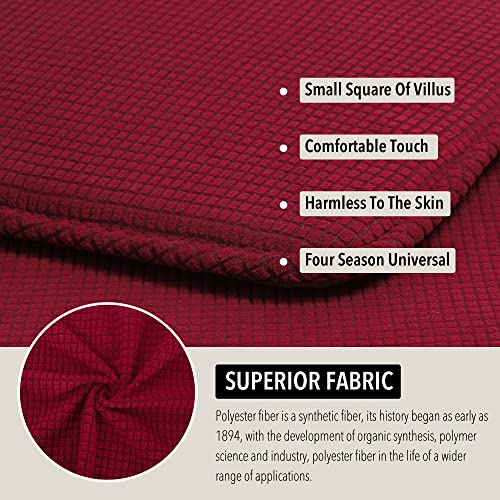 Tromlycs Chair Cushions For Dining Chairs 4 Pack Kitchen Room Pads Seat Cushions Indoor Non Slip U Shaped 17 X 16 Inch Burgundy #TOP3