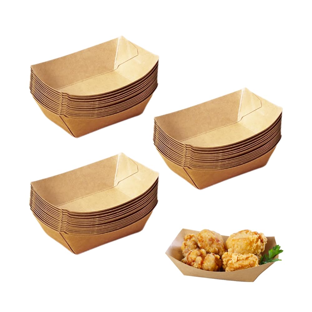 Amazon.co.jp: Qrit 使い捨て 紙皿 クラフト紙 【食品衛生法適合