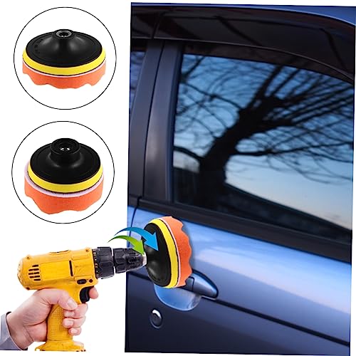 Kit meulage avec adaptateur pour perceuse et éponge auto