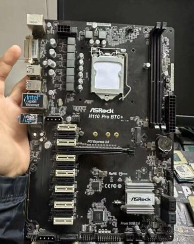 Ayzung for Asrock H110 PRO BTC+ LGA1151 DDR4 Mini-ITX Motherboard