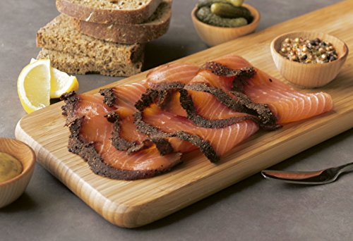 Ducktrap, Smoked Atlantic Salmon Pastrami Style, 0.25 Lb #TOP2