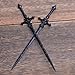 LANGHONG 2PCS Retro Viking Hairpin For Women Sword Hair Pin Hair Styling Pins (SZTL12)
