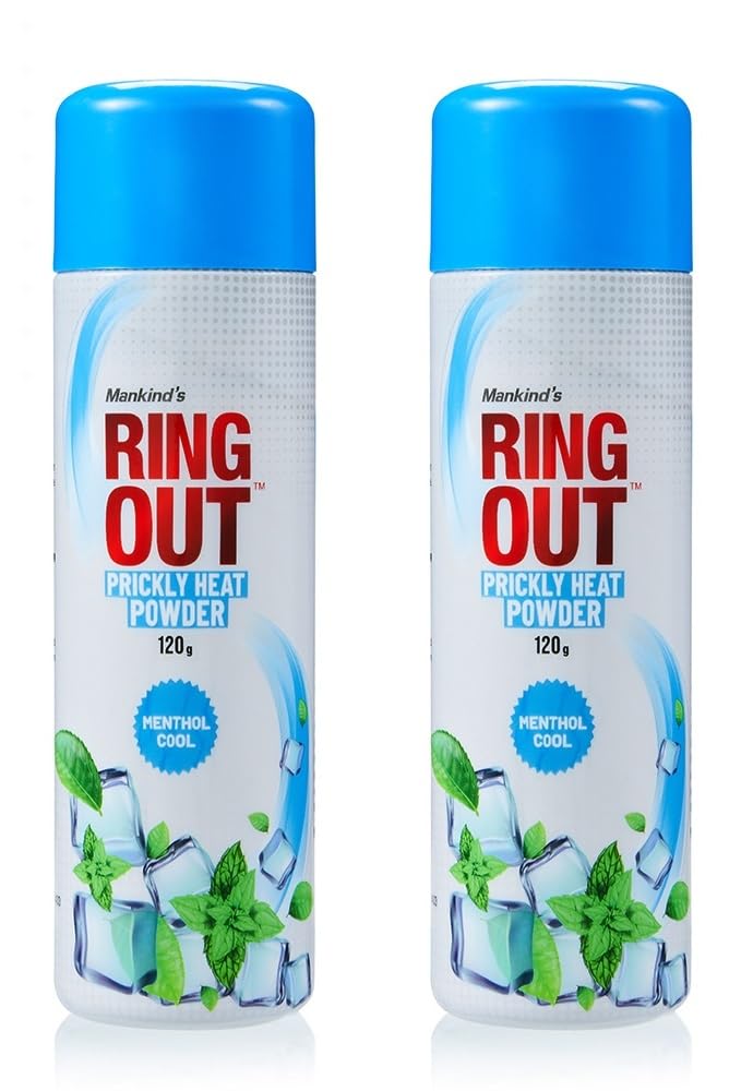 Ring-Out Prickly Heat Powder | Cooling Relief from Prickly Heat, Sweat Rash & Itching | With Neem & Menthol | Oriental Fragrance | Summer Skin Comfort | 120g x 2-image-30