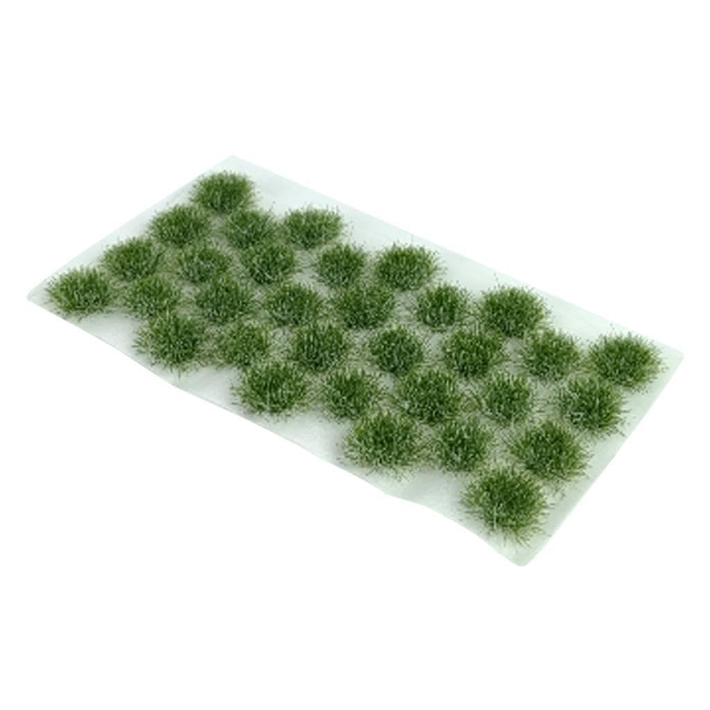 QLECXZI Model Grass Terrain Model Kit 39pcs Engage Imagination with Attractive Miniature Grass Tufts for Nature for Crafts Table Top Miniatures Decoration
