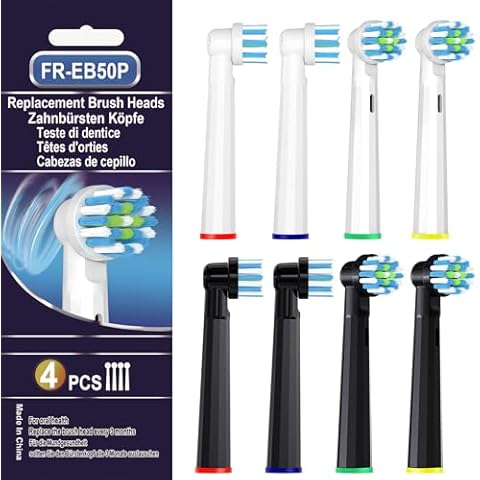 BKIX Replacement Brush Heads for Braun Oral B Cover
