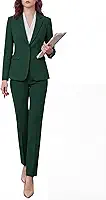 Ternos femininos de 2 peças - conjunto blazer formal elegante de alta qualidade sem rugas - Roupa de trabalho profissional