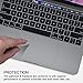 FORITO Palm Rest Cover Skin with Trackpad Protector Compatible with 13 Inch MacBook Pro Model A2159 A1706 A1708 A1989 with Touch Bar, 2019 2018 2017 or 2016 Released (Space Gray-Full Size)