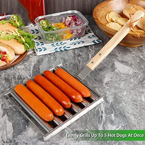 Amazon.co.jp: ソーセージローラー、バーベキューホットドッグローラー