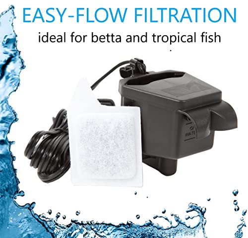 Koller Products AP360-2FFP Aquaview 2-Gallon Plastic 360 Aquarium With Power Filter & Led Lighting For Tropical Fish - Betta Fish thumb #5