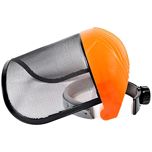 Casco de protección facial: evita astillas e impactos al usar tu recortadora o podadora