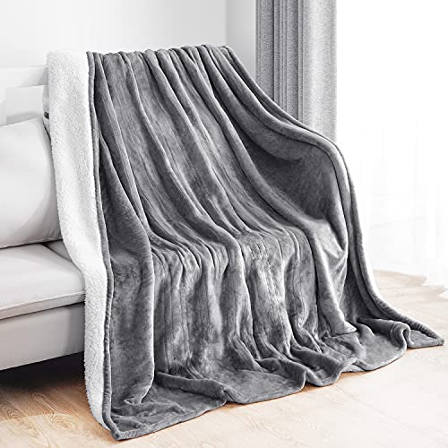 Electric Heated Blanket Full Size 72\"x84\" Flannel & Shu Velveteen Reversible for Whole Body Warming, ETL and FCC Certification Fast Heating with 4 Heating Levels & 10 Hours Auto Off, Machine Washable