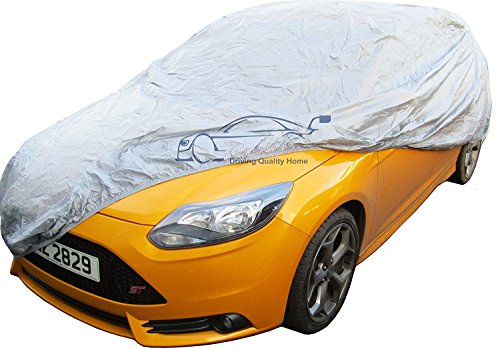 Xtremeauto® Universal Waterproof Exterior Car Covers - All Season Weather Resistant (M 431 x 165 x 119cm) - Image 4