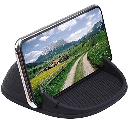 Car Phone Holder, Staont Anti-Slip Silicone Dashboard Car Pad Compatible with iPhone, Samsung, Android Smart Phones, GPS, KGs3 and More