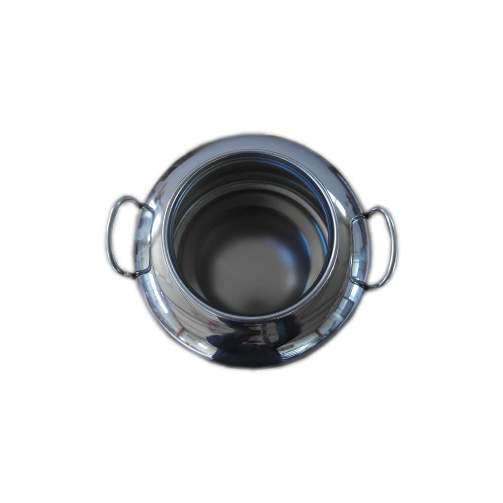 Tutto Inox Shop Contenitore bidone fusto olio e vino acciaio inox saldato da litri 5 Modello Europa