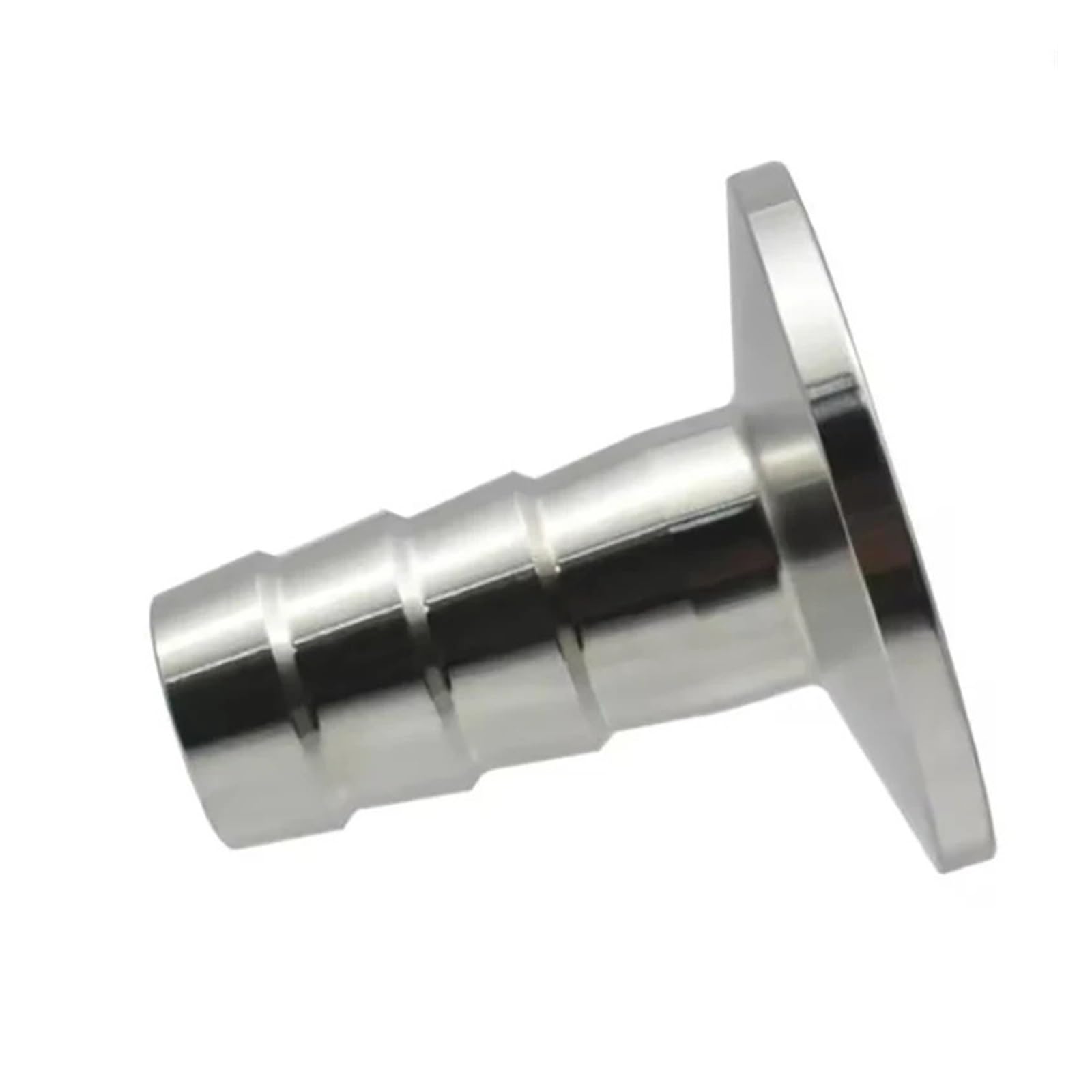 Tapa de brida de vacío Adaptador de brida for instalación de tuberías, abrazadera de unión de lengüeta for manguera de vacío de acero inoxidable SUS304(KF40-8mm)