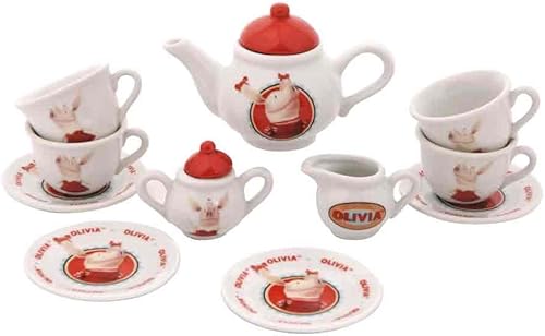 Olivia - Juego de té de porcelana