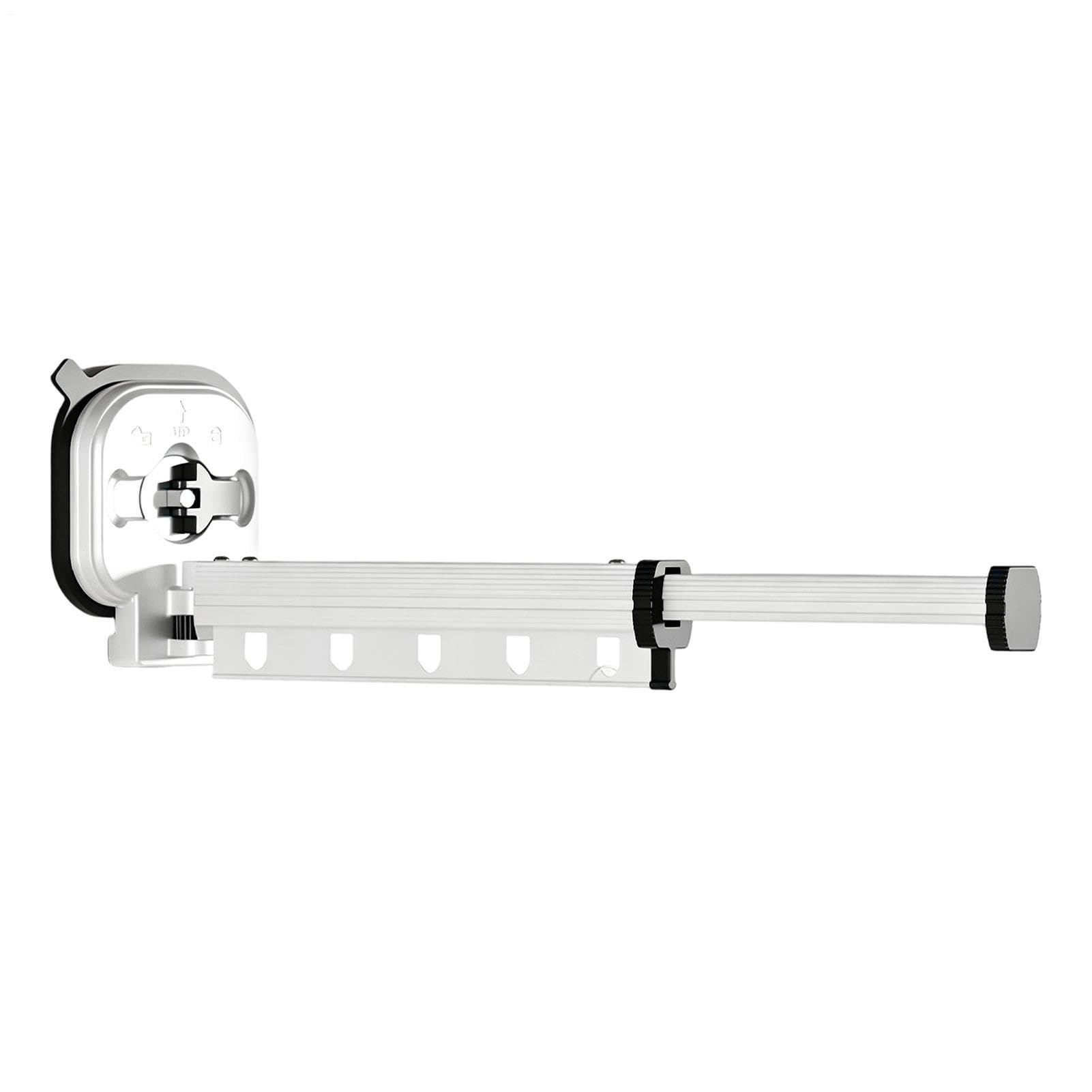 Tendedero Antideslizante Plegable de aleación de Aluminio | Tendedero Portátil Y Plegable Para Hogar Baño Apartamento Residencia Hotel Interior Exterior Camping