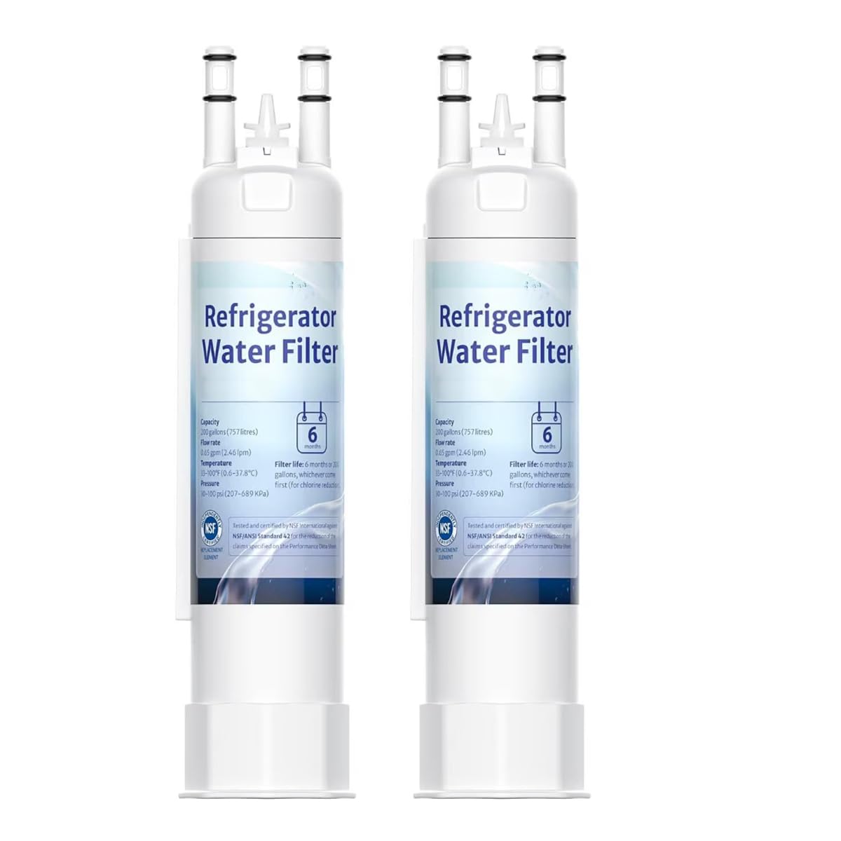 Frigidaire EPTWFU01 Refrigerator Water Filter Replacement, White, 1 Count