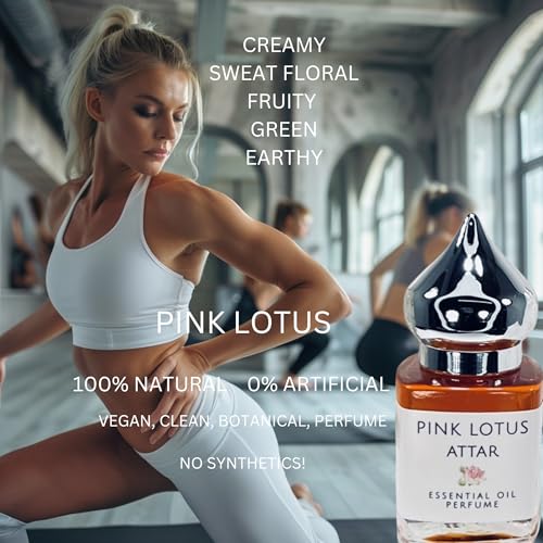 Aceite esencial Pink Lotus Attar 8 ml natural miniatura 3