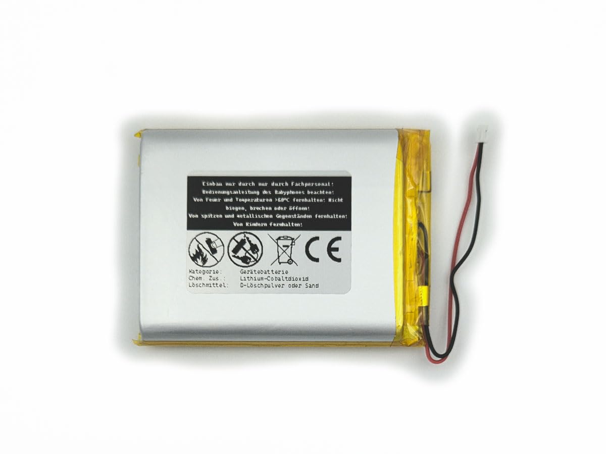 AURUM Batterie compatible avec babyphone GHB ABM700 ABM720-5000 mAh