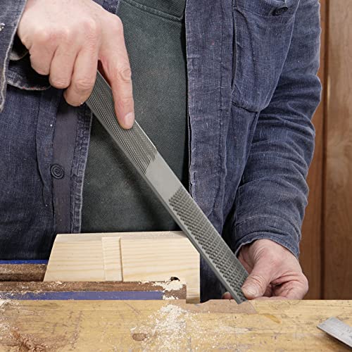Litoexpe 4 Way Wood Rasp File, 8 Inch Premium Grade High Carbon Hand File, Half Round Flat, Needle Files Wood Rasp for Metal Tools - Image 5