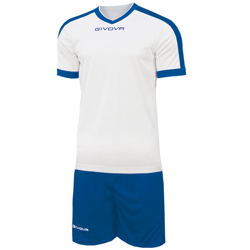 Givova, kit revolution, weib/hellblau, L