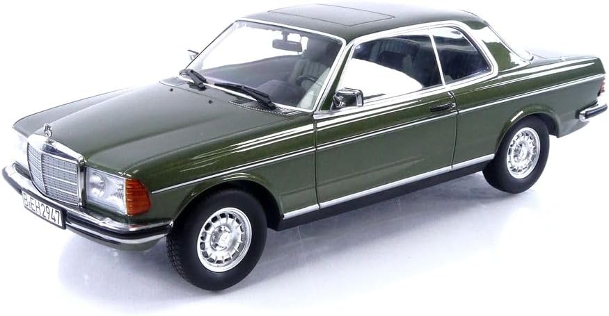 NorevNV183704 1:18 Mercedes-Benz 280 CE 1980-Green Metallic Collectable Model, Multi