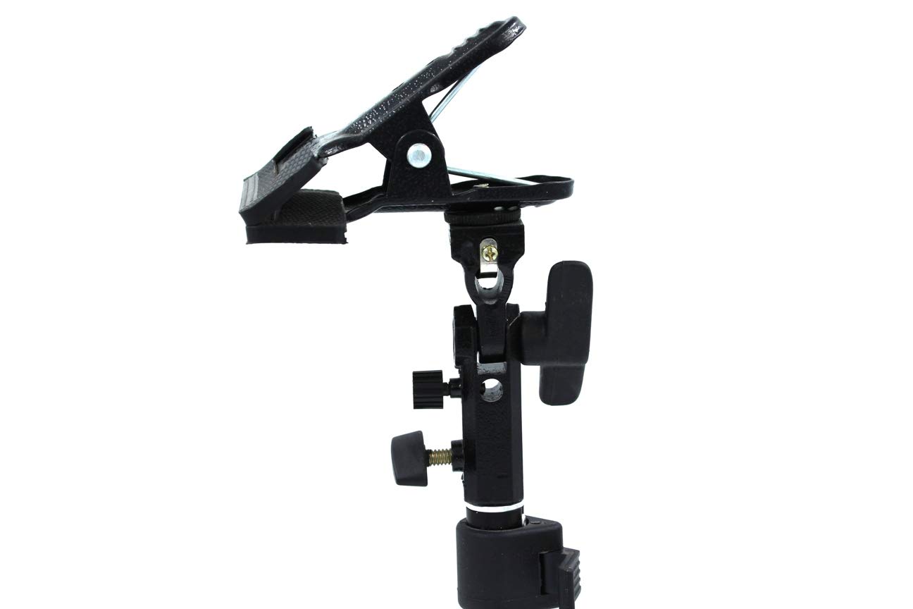 SHOPEE Reflector Stand Holder Light Stand Bracket Mount Umbrella Bracket Photography Studio Heavy Duty Metal Clamp Holder for Reflector-image-14