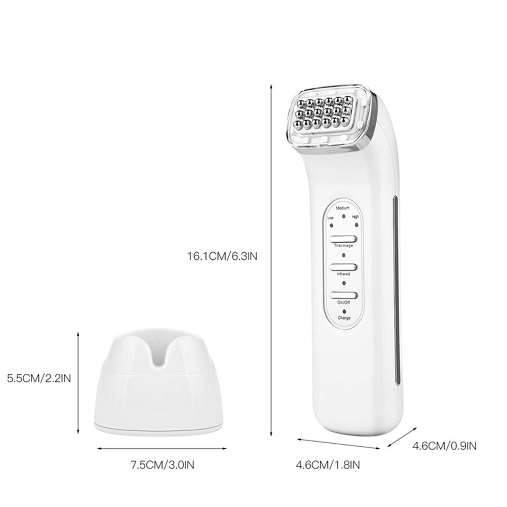 Terapia De Infrarrojos RF Masajeador Facial Rejuvenecimiento De La Piel De La Cara Apriete Dispositivo De Belleza Para El Cuidado De La Piel Contra El Envejecimiento LFMXLD