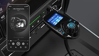 Amazon.com: Nulaxy Car Bluetooth FM Transmitter [2024