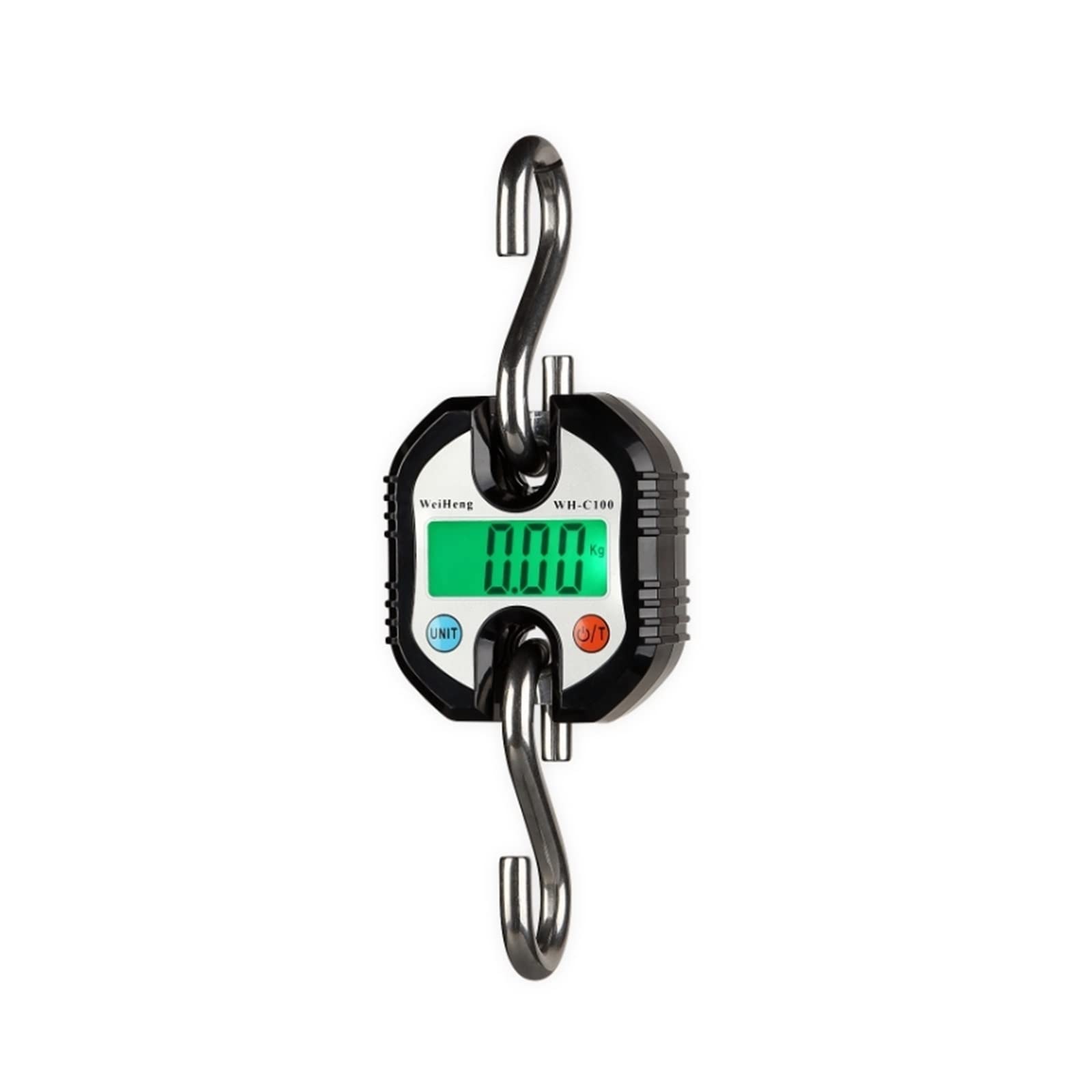 Bilancia per gru, Mini Bilancia for Gru 150kg 50g Portatile Digitale In Acciaio Inox Gancio Appeso Bestiame Bilancia Loop Heavy Duty Bilancia,Forte affidabilità(Noir)