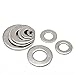 Large Flat Washers M1.6-M22 | 304 Stainless Steel | DIN9021 | Metal Gaskets for Industrial Use(M6x25x1.5mm 5pcs)