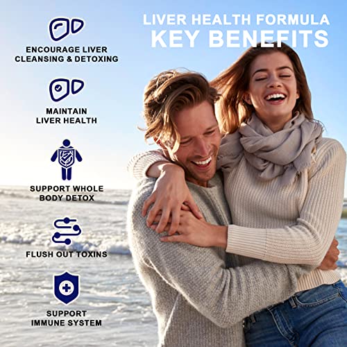 Liposmal Glutathione Capsules With Liver Support Capsules, Super Antioxidant, Detox & Cleanse, Immune Health Support, Liver Cleanse Detox & Repair, Milk Thistle Extract #TOP6