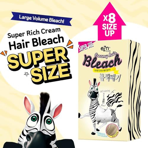Super Rich Cream Hair Bleach eZn 25oz Korean miniatura 3