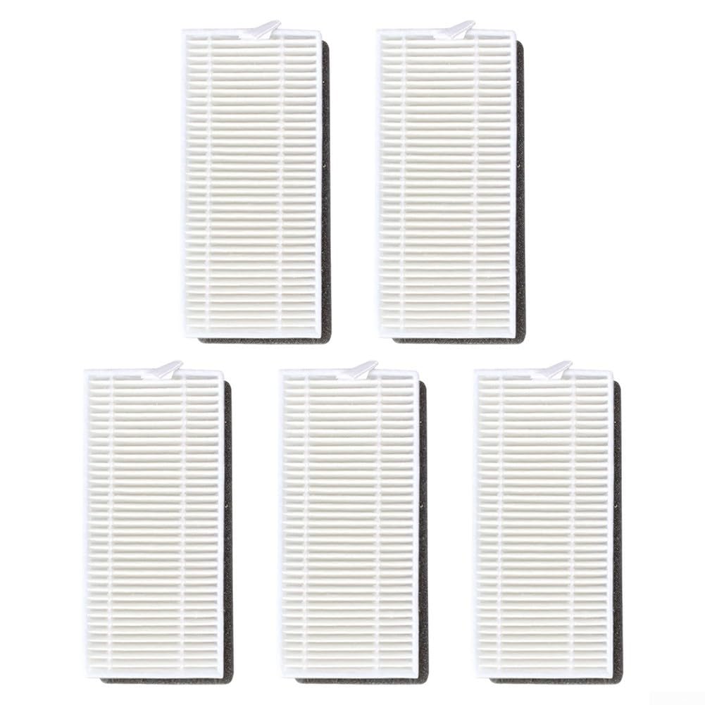 Juego de 5 filtros HEPA lavables para aspiradora Cecotec para Conga M50 compatible con X-Treme Dust BoFor X filtro de repuesto