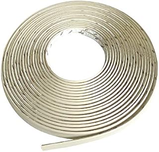 InstaTrim Caulk Strip, Self Adhesive Sealant Tape, Peel and Stick Mold, Waterproof Seal Strip for Bathtub, Floors, Ceilings - 1.9 cm (3/4") (Covers .95 cm Gap) (Dark Brown, 3.048 m Long, 1 Piece)