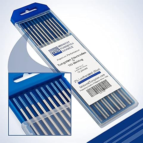Midwest Tungsten Service TIG Welding Tungsten Electrodes 10-Pack Cover