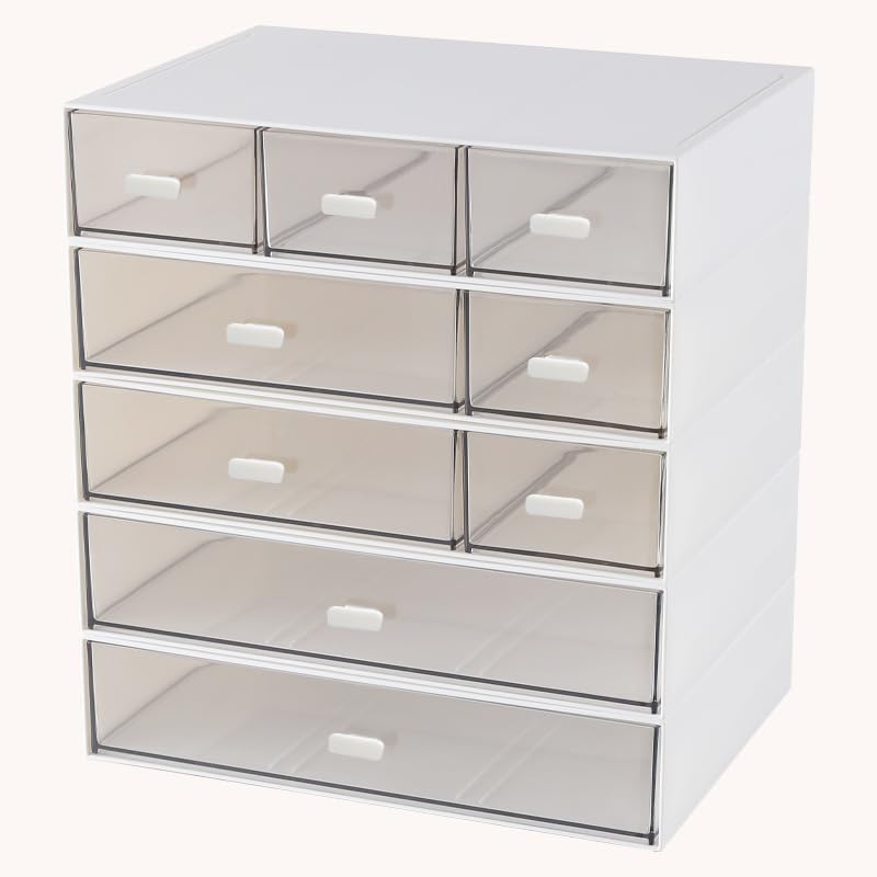 小物入れ 卓上収納ケース 組み合わせ自由 引き出し 小物棚 デスクオーガナイザー おしゃれ卓上収納ボックス 化粧品 文房具 デスク収納 書類ケース