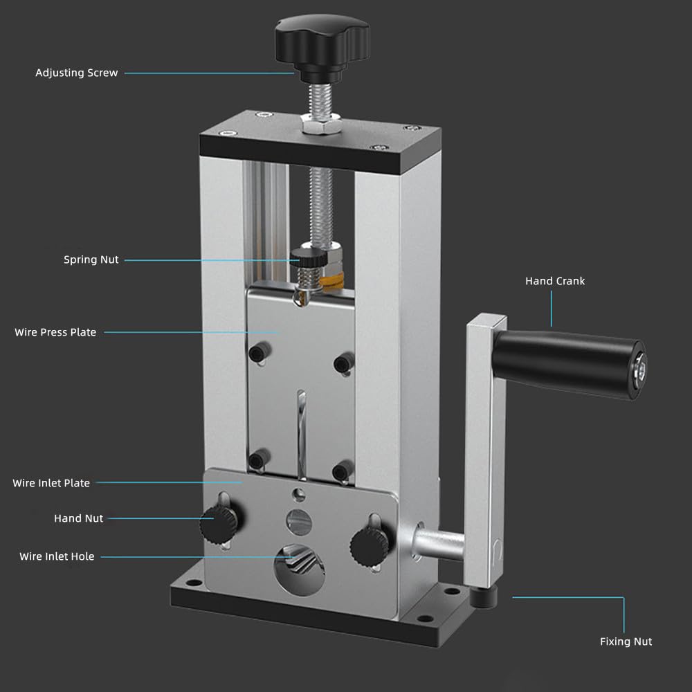 VEVOR Machine à Dénuder Les Fils De Cuivre 1-20 Mm - Machine à Dénuder