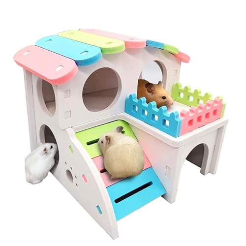 [DOYOUCOTO]�n���X�^�[ �n�E�X �v���X�`�b�N �P�[�W �n���X�^�[�̉� 2�K���� �J���t�� �������n�E�X ���킢�� ������ �y�b�g�p�i �V�я� �V�ѓ��� �B���