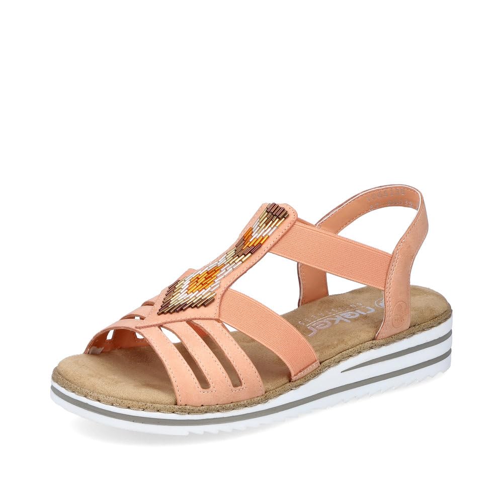 Rieker Damen Riemchensandalen V0651, Frauen Sandalen