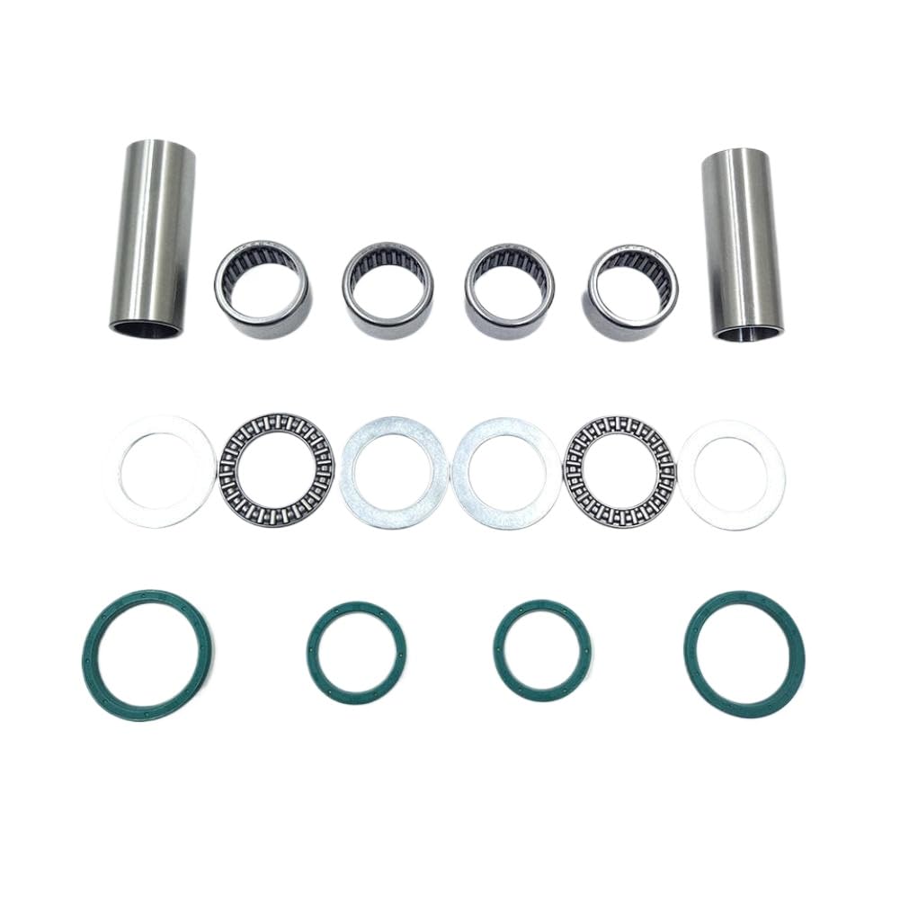 Motorcycle Swing Arm Maintenance Bushing Seal Ring Bearing Repair Kit Compatible with YZ250F YZ250FX YZ450F YZ450FX WR250F WR450F and Pit Bikes (2009-2022)